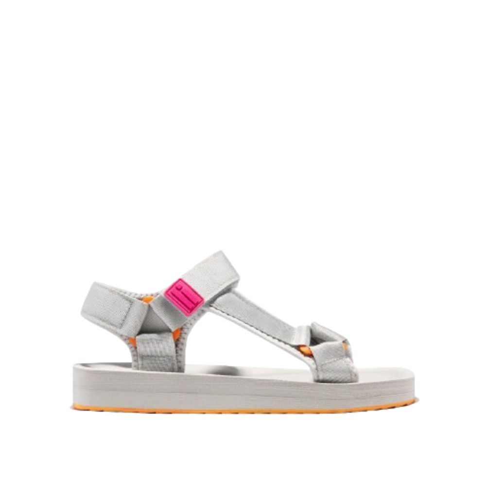 D.FRANKLIN FOREST NEO SILVER / PINK SANDALS FOR WOMEN